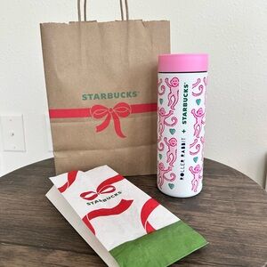 starbucks roller rabbit monkey tumbler bottle